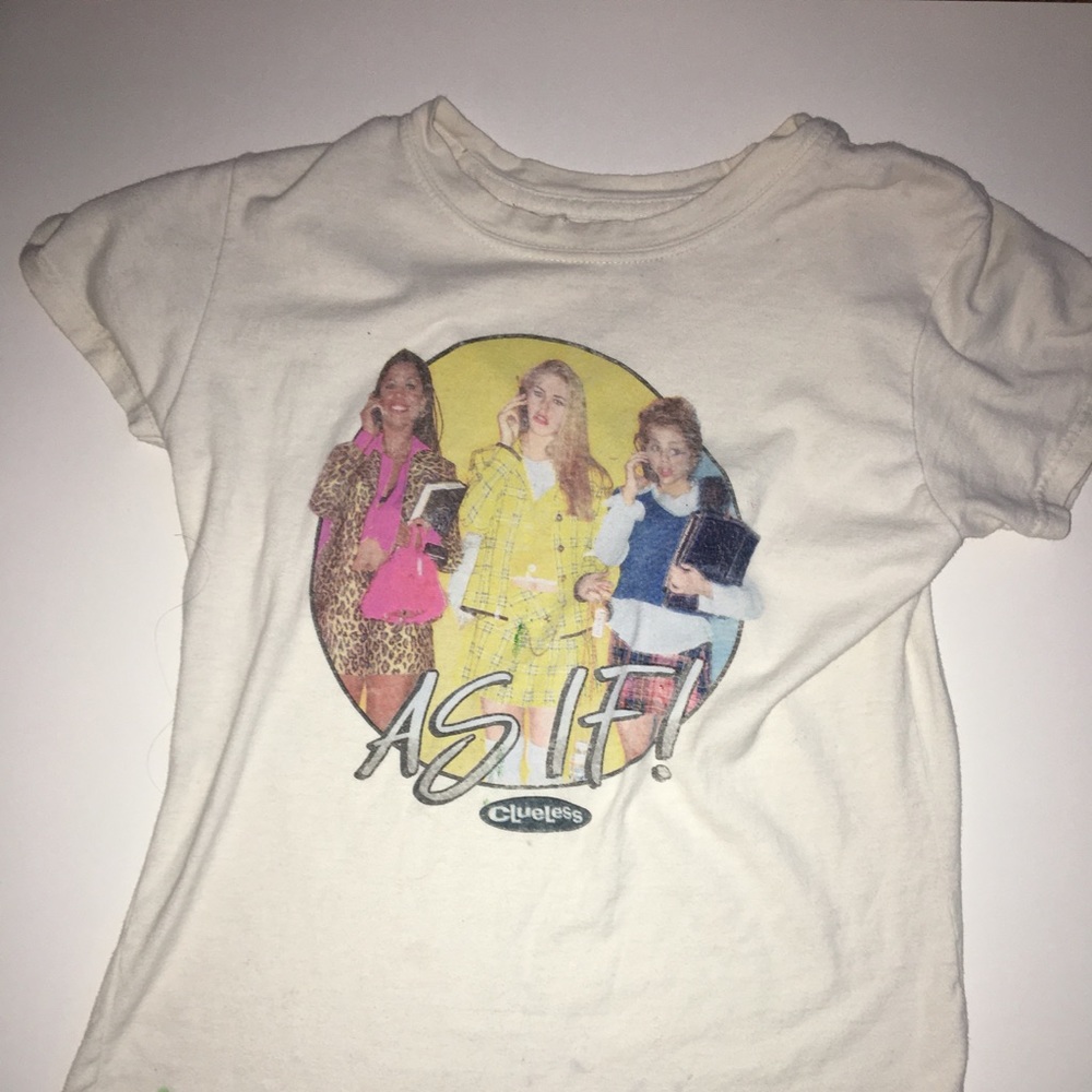 Clueless “As If” Tee Shirt